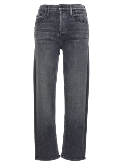 Shop Mother The Tomcat Ankle Jeans Gray