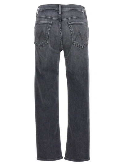Shop Mother The Tomcat Ankle Jeans Gray
