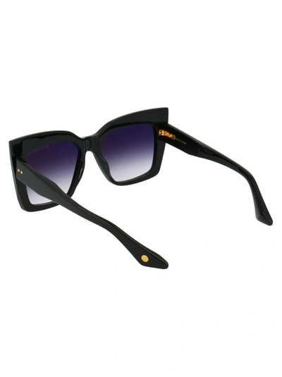 Shop Dita Sunglasses In Black To Clear