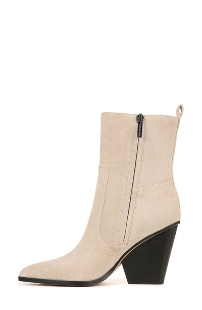 Shop Veronica Beard Logan Pointed Toe Bootie In Chiffon