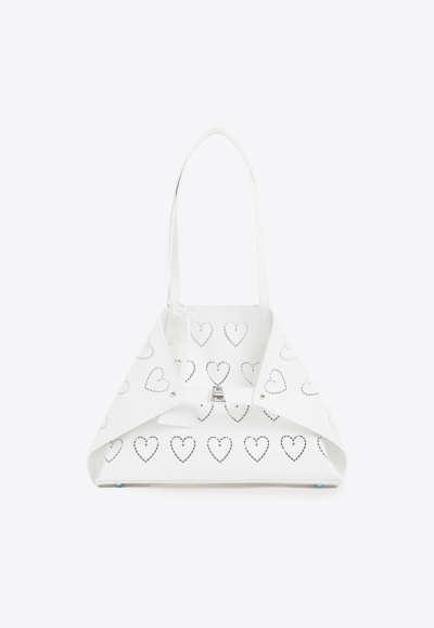 Akris Ai Heart laser-cut Tote Bag - Farfetch