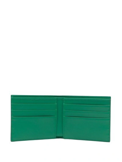 Shop Dolce & Gabbana Men Logo Wallet In Green