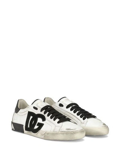 Shop Dolce & Gabbana Men Sneakers In White