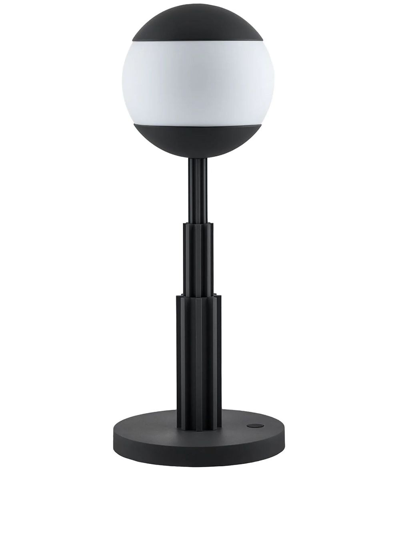 Shop Alessi Circular-design Table Lamp In 011 Black