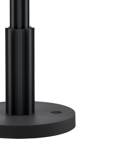 Alessi Circular-design Table Lamp In 011 Black