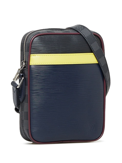 Pre-owned Louis Vuitton 2019 Danube Shoulder Bag In Blue