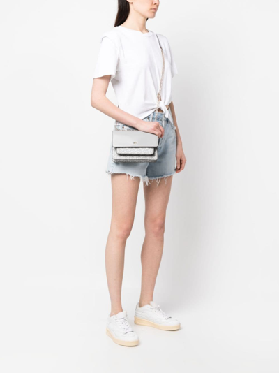 Dkny Bryant Leather Shoulder Bag In Green