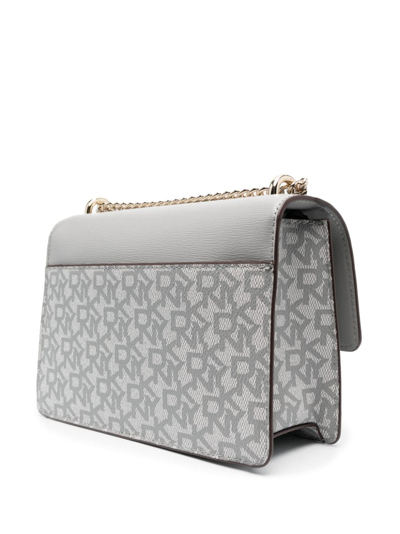 Dkny Bryant Leather Shoulder Bag In Green