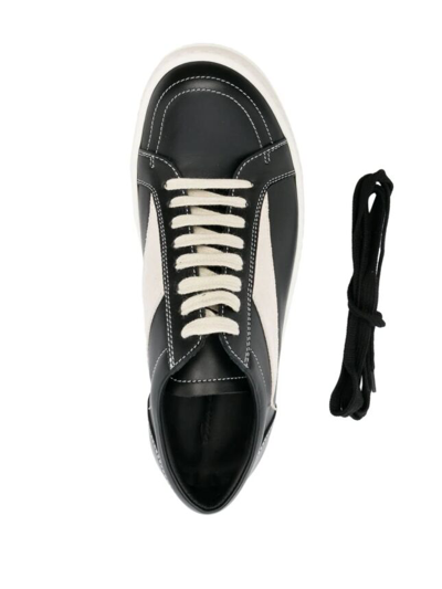 Shop Rick Owens Women Vintage Low-top Sneakers In Black