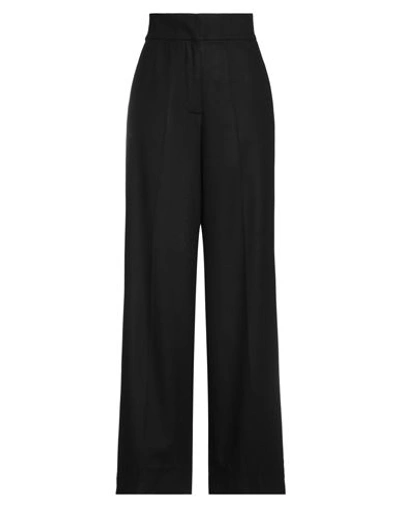 Maria Vittoria Paolillo Mvp Woman Pants Black Size 4 Viscose, Wool In Black