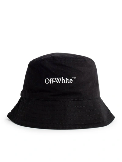 Shop Off-white Bookish Bucket Hat In Black White