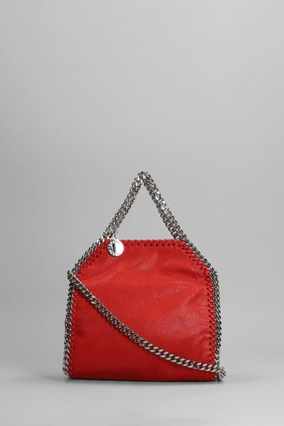 Shop Stella Mccartney Shoulder Bag In Red Polyester