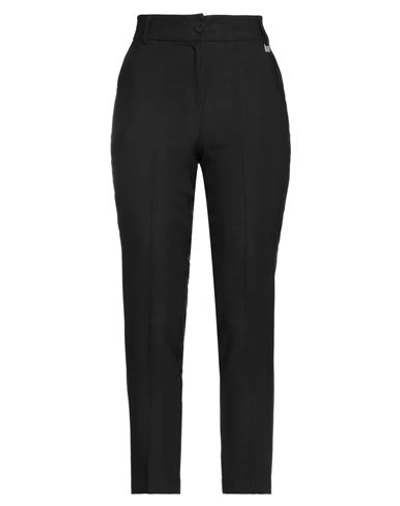 Shop Mdm Mademoiselle Du Monde Woman Pants Black Size 10 Polyester, Elastane