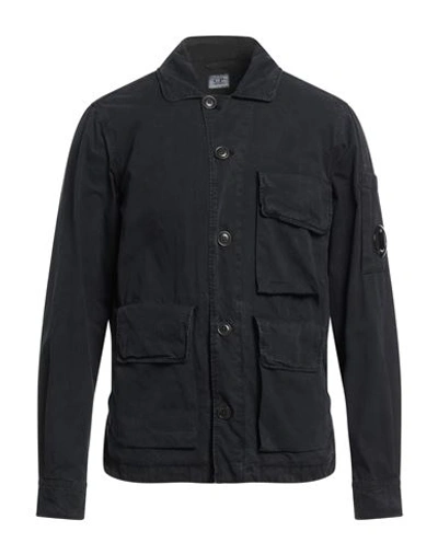 Shop C.p. Company C. P. Company Man Jacket Midnight Blue Size 38 Cotton