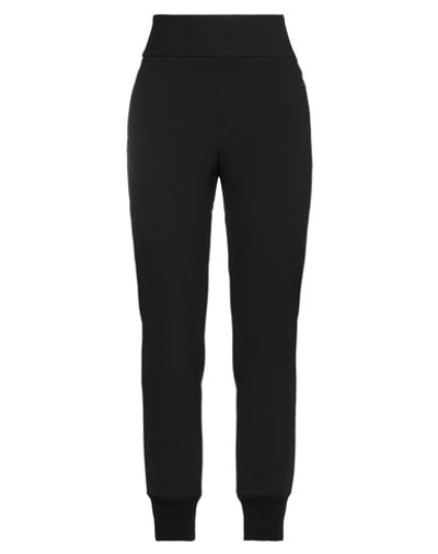 Shop Peserico Woman Pants Black Size 10 Polyester, Viscose, Cotton, Elastane, Merino Wool
