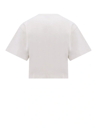 Shop Off-white T-shirt In Beige