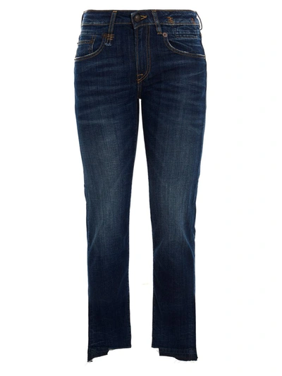 Shop R13 Jeans 'boy Straight' In Blue