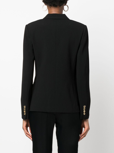 Michael Michael Kors Michael Kors Double-breasted Jacket In Black