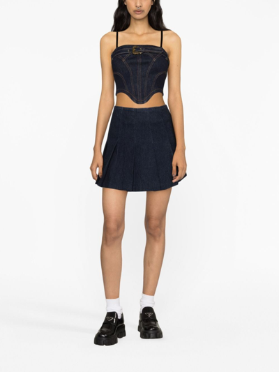 Versace Jeans Couture 75dp252 Top In Blue