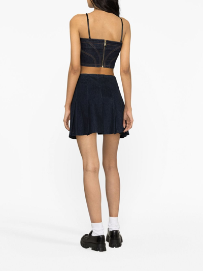 Versace Jeans Couture 75dp252 Top In Blue