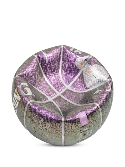 Supreme X Bernadette Corporation X Spalding Basketball In Purple
