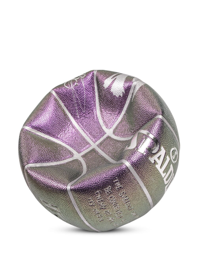 Supreme X Bernadette Corporation X Spalding Basketball In Purple