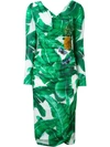 DOLCE & GABBANA embellished printed dress,F6XX5ZFSAP211487291
