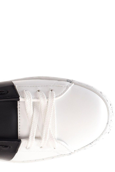 Shop Valentino Garavani Rockstud Open For A Change Sneakers In Bianco/nero