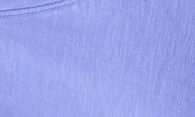 Eileen Fisher Easy V-neck Slub T-shirt In Hydrangea