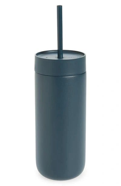 Shop Fellow Carter Cold Tumbler In Stone Blue