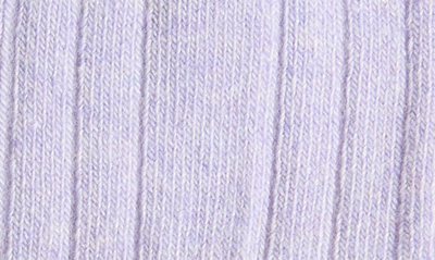 Shop Stems Luxe Merino Wool & Cashmere Blend Crew Socks In Periwinkle