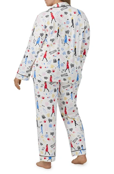 Shop Bedhead Pajamas Print Organic Cotton Jersey Pajamas In C Est Chic