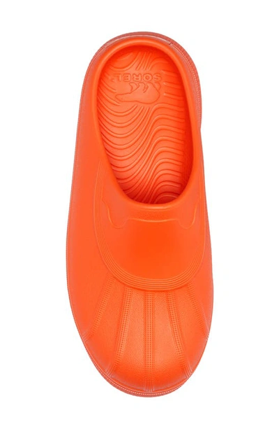 Shop Sorel Caribou Clog In Optimized Orange