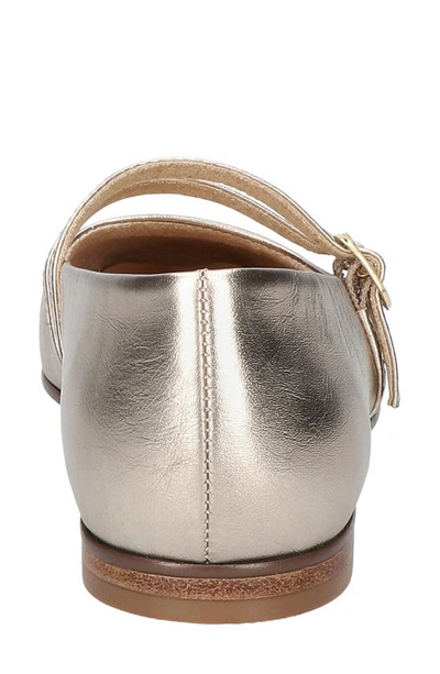 Bella Vita Davenport Womens Leather Square Toe Loafers In Champagne Leather