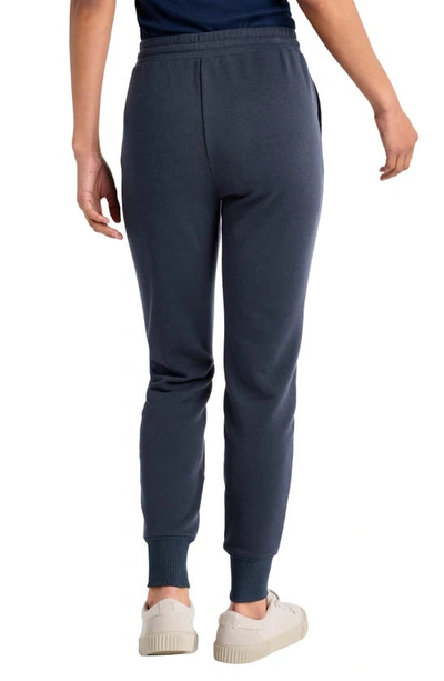 Splendid Mariella Linen-blend Jogger Pant In Navy
