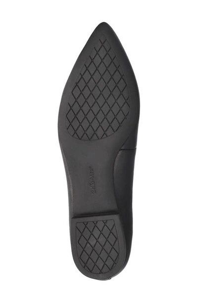 Bella Vita Aless Womens Laceless Leather Flat Shoes In Black Leather