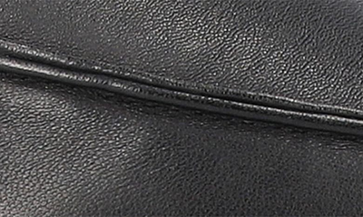 Bella Vita Aless Womens Laceless Leather Flat Shoes In Black Leather