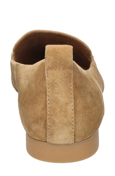 Bella Vita Women's Alessi Pointed Toe Flats In Cognac Suede Leather