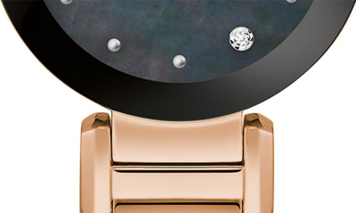 Bulova Marc Anthony Diamond Bangle Watch, 26mm In Rose Goldone