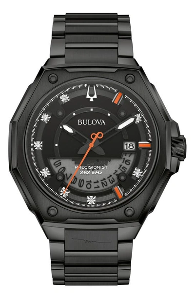 Shop Bulova Marc Anthony Series X Bracelet Watch, 45mm In Black