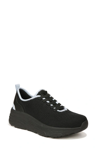 Shop Dr. Scholl's Back To Work Slip Resistant Sneaker In Blackblue