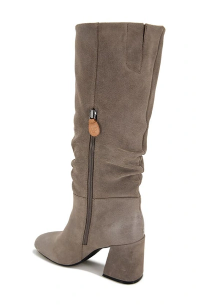 Shop Gentle Souls By Kenneth Cole Iman Slouch Boot In Mineral Suede