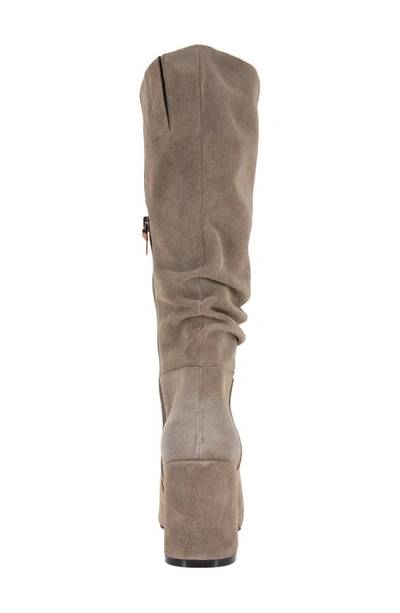 Shop Gentle Souls By Kenneth Cole Iman Slouch Boot In Mineral Suede