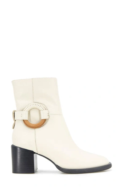 Gentle Souls By Kenneth Cole Holi Block Heel Bootie In Stone Leather