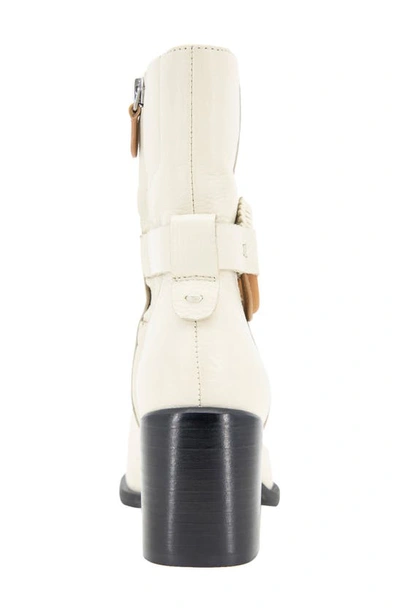 Gentle Souls By Kenneth Cole Holi Block Heel Bootie In Stone Leather