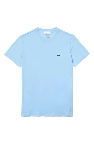Shop Lacoste Pima Cotton T-shirt In Hbp Overview