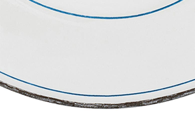 Juliska L'amour Toujours Dinner Plate In Whitewash Black