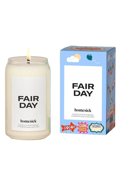 Shop Homesick Fair Day Candle In White