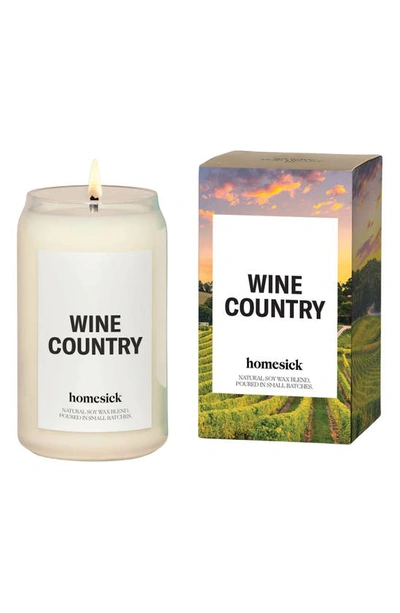 Shop Homesick Wine Country Candle In White