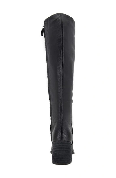 Shop Gentle Souls By Kenneth Cole Sacha Knee High Boot In Black Leather